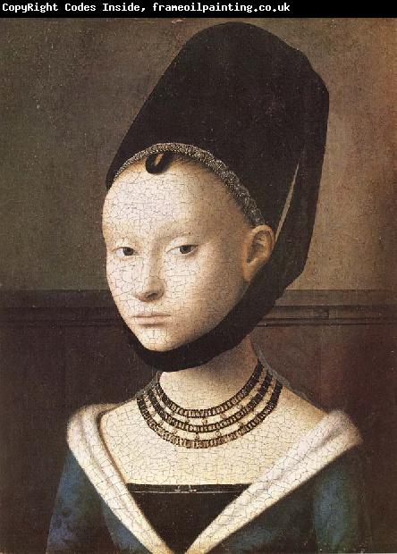 Petrus Christus Portrait of a Young Woman